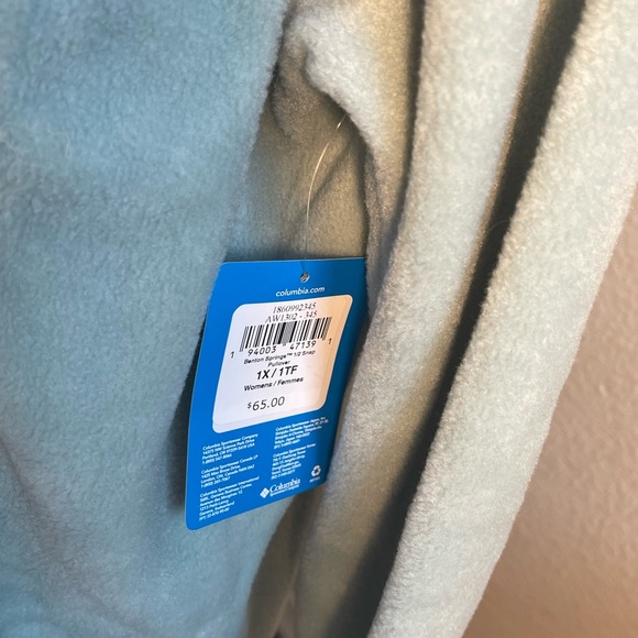 Columbia Sweatshirt, zipper at neck - Picture 6 of 6